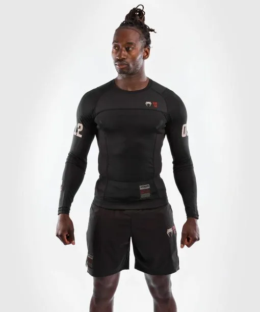 Venum Loma 08-12 Rashguard Long Sleeves - Black -Equipment bags shop 5f1ccfd8c7e1bec1385f5489f83f073c07847aa2 RASH LS LOMA 0812 BLACK 02