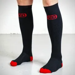 SBD Deadlift Socks Black-Red (20)